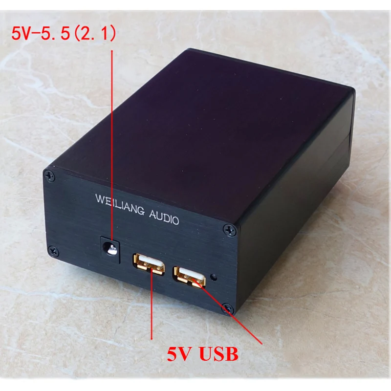 new amplifier Lusya 5V USB HIFI Linear Power DC Regulator Power Supply 15W CAS XMOS Raspberry For Home Amplifier T0089 streaming amplifier