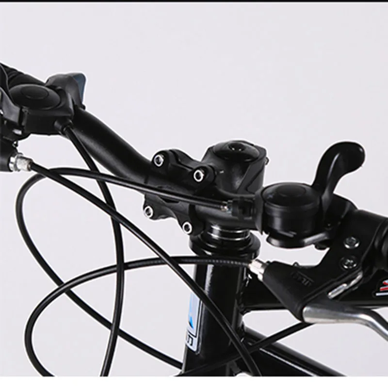 26-Inch 21-Speed Road Bicycle 60-Blade Rim Double Disc Brake Solid Tire Shock Absorption Bike Adult Students