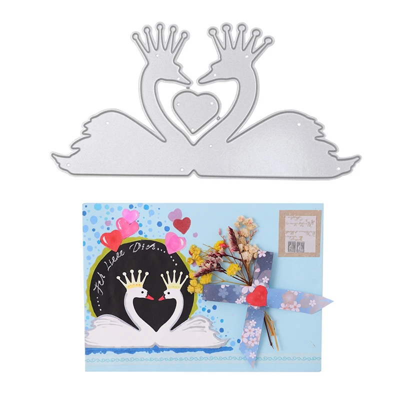 

Eastshape Love Dies Swan Metal Cutting Dies New 2019 for Craft Dies Scrapbooking Embossing Die Cut Stencil Card Making