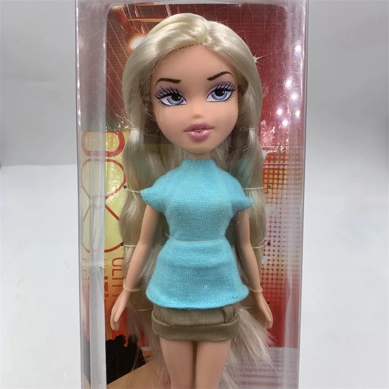 Игрушка американская Кукла Bratz платье подвижная оригинальная африканская темнокожая девушка ребенок девочка подарок на день рождения высокое качество хвост товары