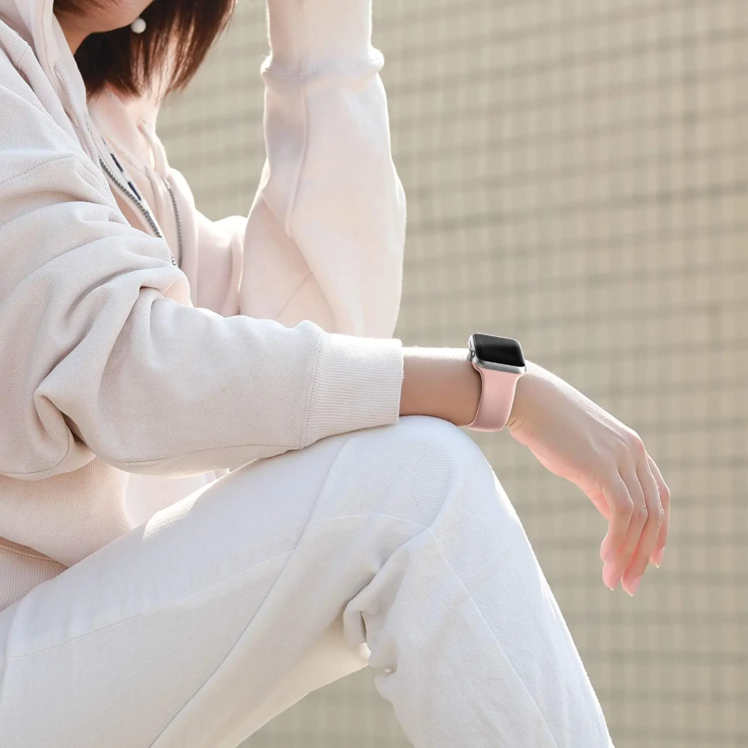 Silicone Strap For Apple Watch band 44mm 40mm 38mm 42mm 44 mm Rubber watchband smartwatch correa bracelet iWatch 3 4 5 6 se band
