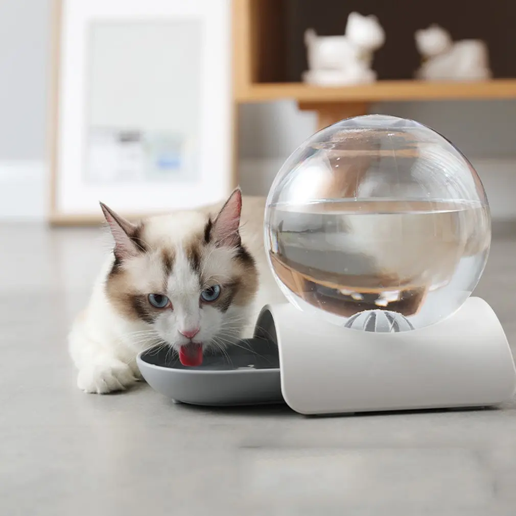 Мяч пузырь питомец поилка Автоматическая Кормление собака кошка питьевой фонтан товары для домашних животных