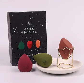 

Imported make-up tool South Korea AMORTALS star sky make-up egg set box dry and wet dual purpose do not eat powder gourd powd