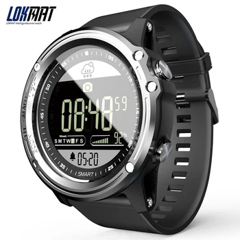 

LOKMAT MK06 Smartwatch IP68 Waterproof Unisex Smart Watch 1.25inch FSTN Screen BT 4.0 Fitness Activity Tracker for Android/iOS