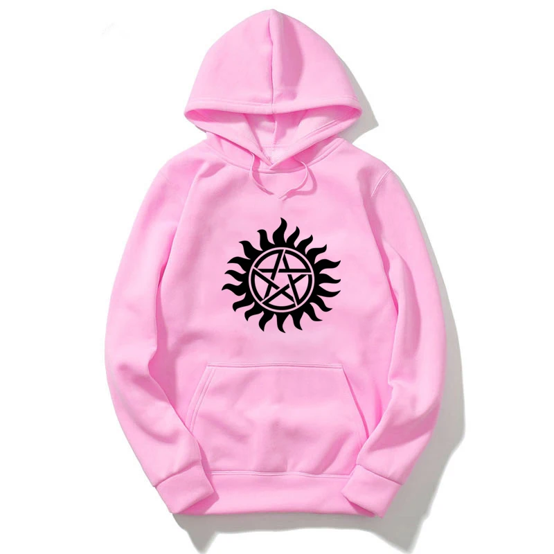 hoodie 8 Supernatural Long Sleeve Hoodies Sweatshirts Autumn Hooded Sweatshirt Pullovers Women Men Fashion Hoody Boys Girls Lovely Hoodie - Цвет: hoodie 8