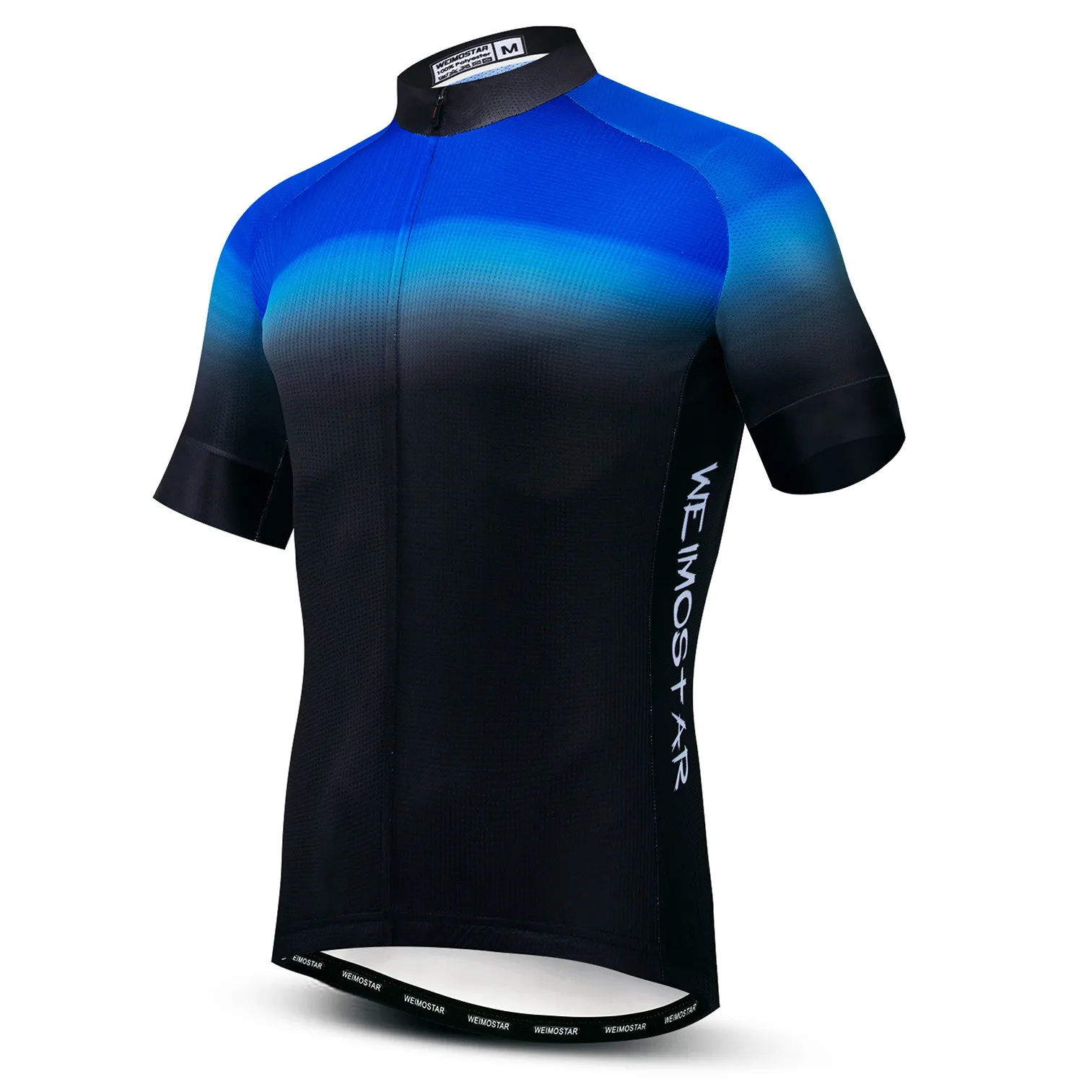 thumbnail image 1 of Maillot de ciclismo para hombre, maillot de bicicleta de montaña, camisetas de bicicleta de montaña profesionales, camisetas de manga corta para carretera, ropa de ciclismo, ropa de carreras negra, 1 of 5