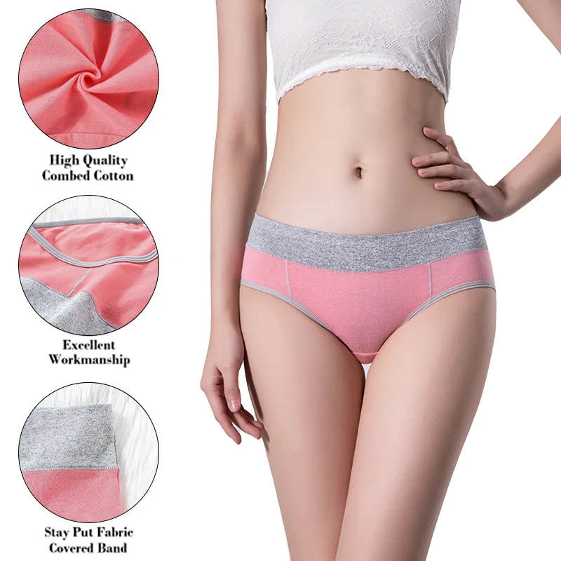 2023 Paclitaxel Antibacterial High Waist Underwear Women Cotton 100% Waist  Abdomen Hip Plus Size Fat Cotton Panties - AliExpress