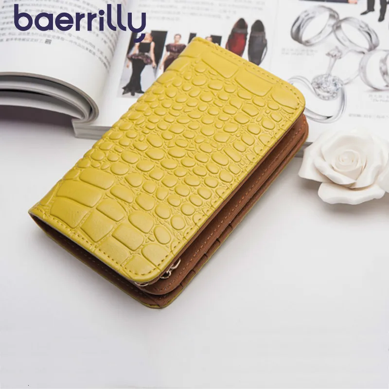 

2019 Genuine Leather Woman Wallet Women Wallets With Phone Case Coin Purse Girl Card Holder Passport Cover Female Clutch Bags