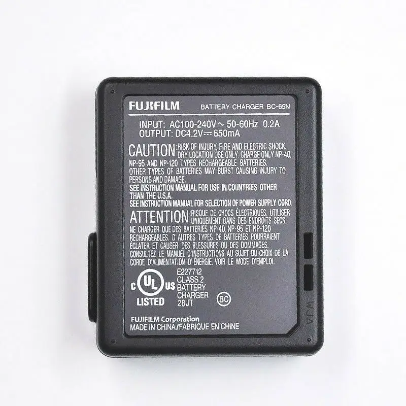 Подлинный FUJIFILM BC-65N зарядное устройство NP-95 FinePix X100 S X100T, X30 X-S1
