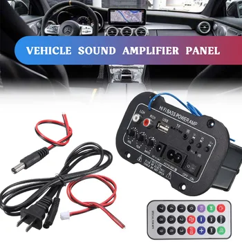 

30W Power Amplifier Board Audio bluetooth Amplificador USB dac FM radio TF Player Subwoofer DIY Amplifiers For Motorcycle Car