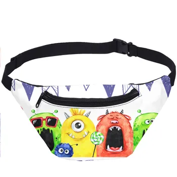 

Cartoon Running Sport Waist Bag Bum bag Fanny Pack Mini Crossbody Bag Lumbar Bag Single-Shoulder Bag Kids Children Boys Girls