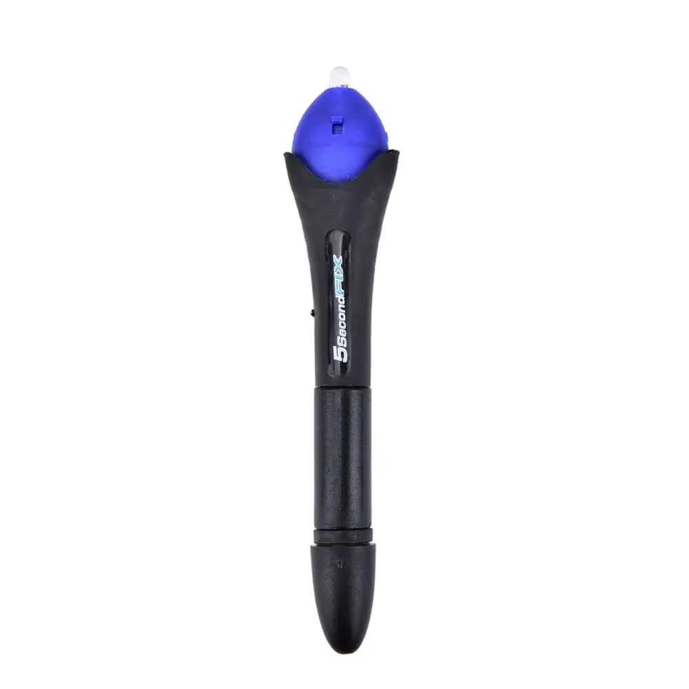 

Quick Drying Glue Pen Liquid Glue Pen Plastic 5 Second Adhesive Artifact Uv Glue Pen 62G gift is a 1 * Dead Angle clean Brush