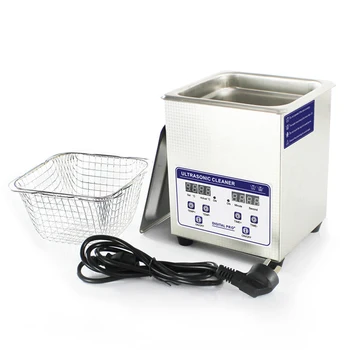 

2L Ultrasonic Cleaner Ultrasonic 40Khz Degassing for Gold Jewelry Glasses Jade Necklace Oxide Anti-Rust Oil Cleaning Machine