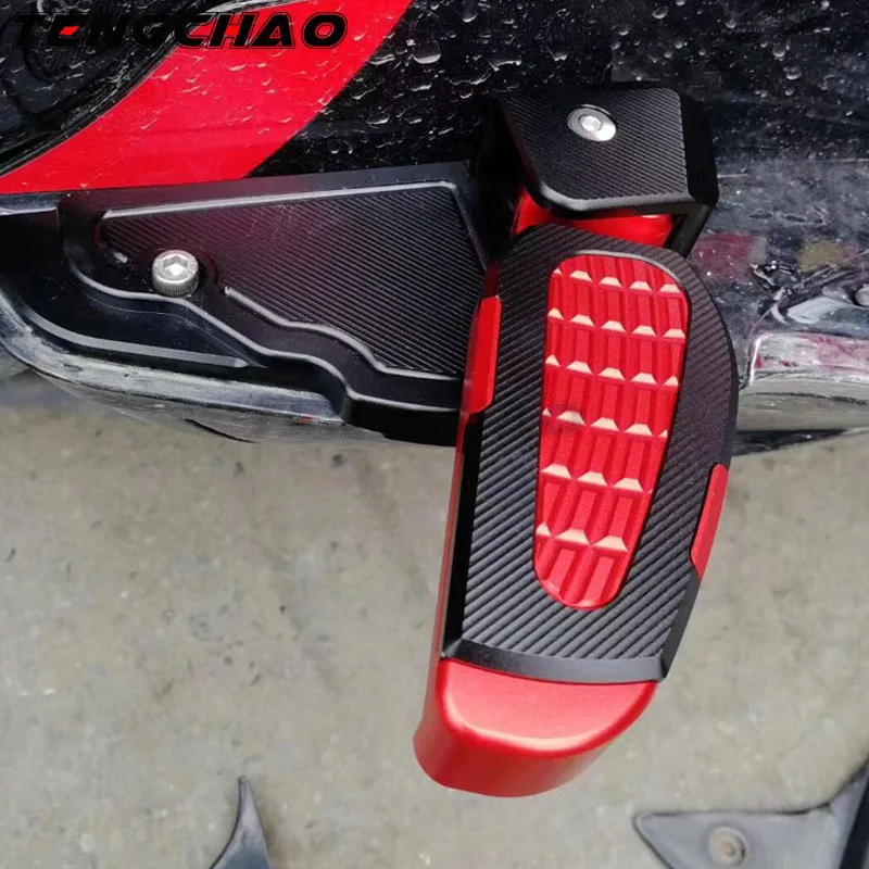 Для VESPA SPRINT 150 пассажирская складывающаяся педаль Vespa Primavera складной подножка 150 аксессуары для мотоциклов Задняя педаль