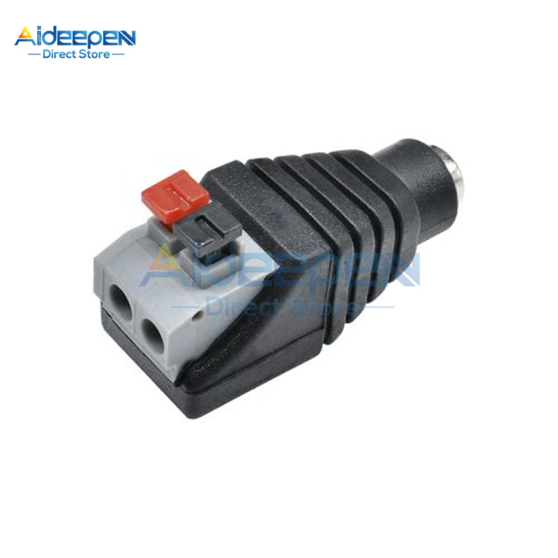AC 100-240V 110V 220V DC/DC 12V 5A 50/60Hz Питание адаптер трансформатор Светодиодный драйвер EU/US/UK/AU разъем для Светодиодные ленты - Цвет: Wiring female