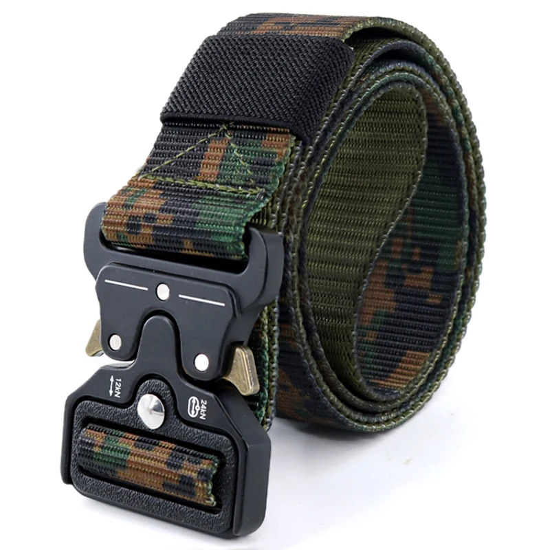 Tactico Belts Outdoor Training Special Forces Combat Belt Canvas