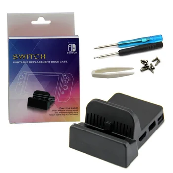 

Hot Replacement Dock Case Mobile Cooling base for Nintend Switch Heat Dissipation Dock Cooling Base Video Game Console