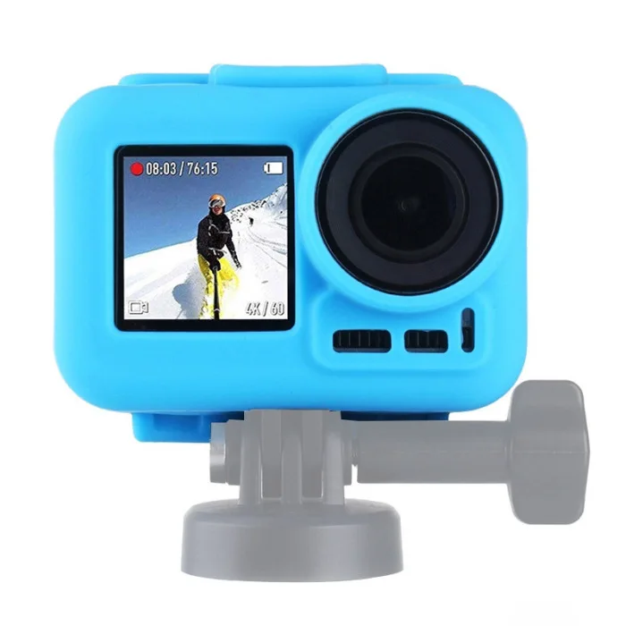 Силиконовый чехол для камеры мягкая защитная коробка для DJI Osmo Action User Friendly EM88