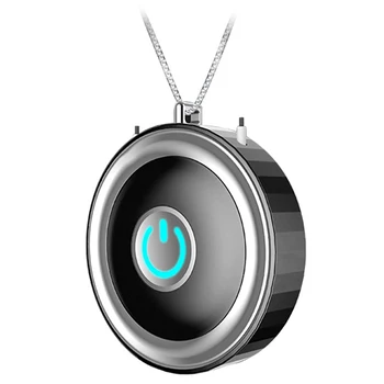 

Necklace Air Purifier, Home Hanging Neck Type Car Oxygen Bar at Any Time Negative Ion Air Purifier
