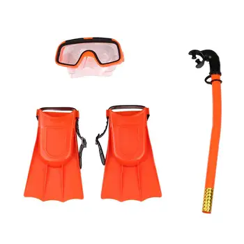 

Set Snorkeling Diving Swimming Diving Goggles Scuba Mask Children Kids Training