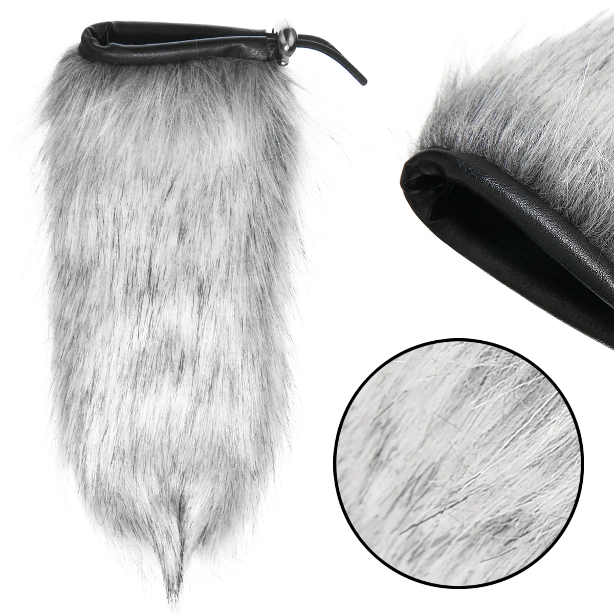 

1pc Newest Microphone Windshield Furry Artificial Fur Microphone Cover Anti-Wind Noise Microphone Windscreen