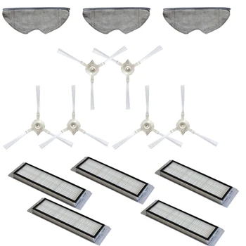 

for 360 S7 S5 Robot Vacuum Cleaner Spare Parts Side Brushes HEPA Filter Mop Cloth Replacement Accessories