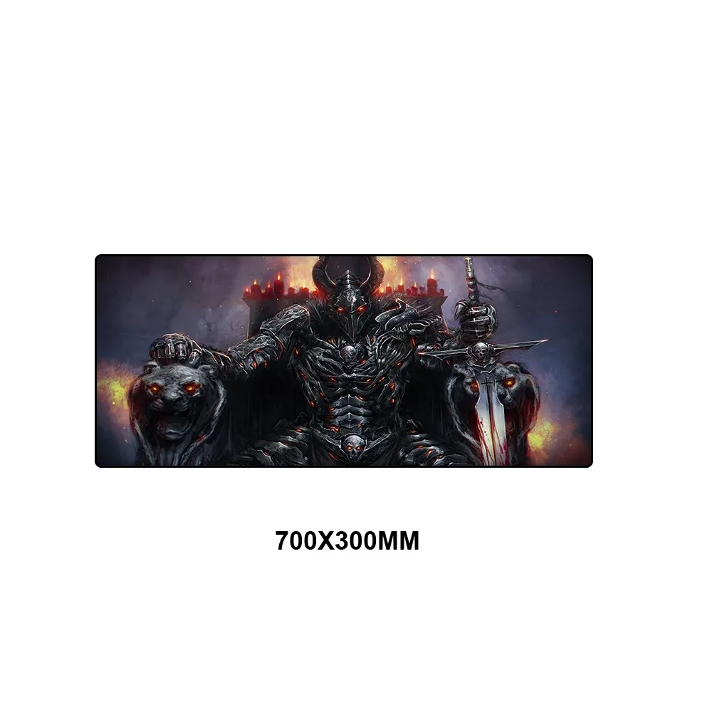 Warcraft коврик для мыши XL большой коврик для мыши Противоскользящий большой стол игровой геймер Коврик для мыши 70x30 см резиновая запирающая кромка компьютерный коврик - Цвет: MSSJ-RW038