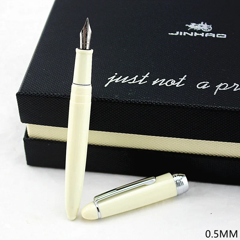 Jinhao новый высококачественный перьевая ручка 992 различных цветов 0 38 мм/0 5 мм для
