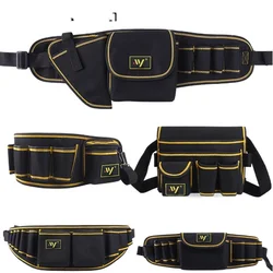 Sac de rangement pour outils de réparation, sac de taille multifonction, sac de rangement pour outils de réparation, tissu Oxford, matériel, clé de poche, pince, sac de rangement, nouveauté 2020 