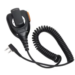 Замена для Kenwood TYT Baofeng UV-5R 888S UV-82 uv-s9 Радио 2 Pin PTT дистанционный Водонепроницаемый Динамик Mic радио