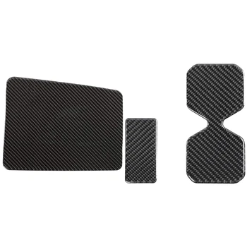 

2 Pcs for Suzuki Jimny 2019 2020 Car Accessories: 1Pcs Dashboard Co-Pilot Center Console Cover & 1 Pcs Cup Holder Pad