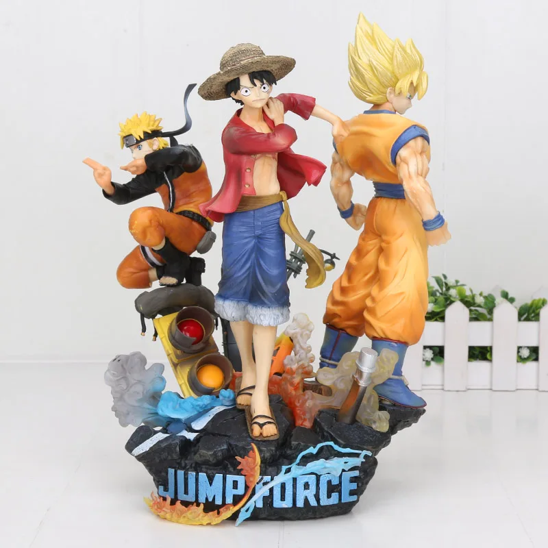 Dragon Ball Son Goku Jump Force one piece Луффи Солон чоба фигурка Наруто Узумаки Наруто Модель игрушки