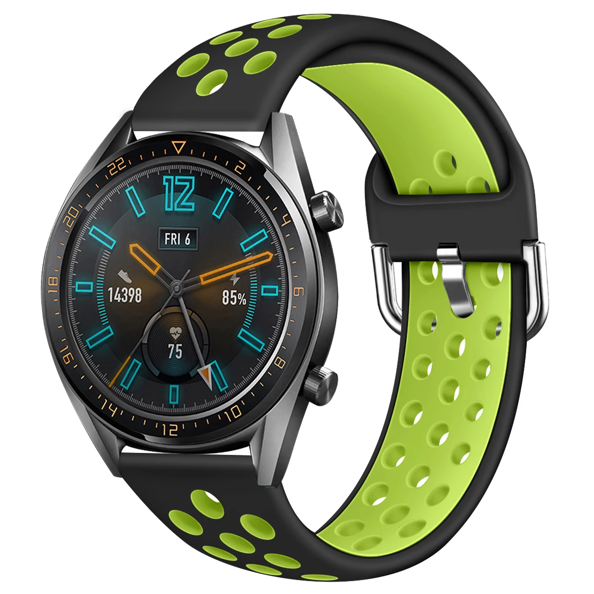 22 мм мягкий силиконовый ремешок для часов для huawei Watch GT Силиконовые браслеты для Honor Смарт часы Магия замена Браслет