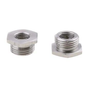 

Stainless Steel O2 Sensor Bungs Fitting Adapter 18mm to 12mm for Motorcycle
