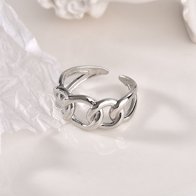 Tarnish Free 2mm 4mm 6mm Stainless Steel  Gold Plated Silver Color Knuckle Rings For Lady Minimalist Gold Rings For Women