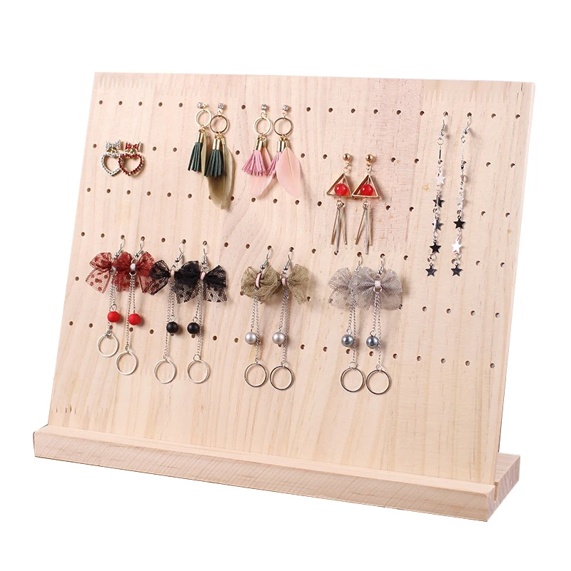 Display earrings wood crafts jewelry tree earrings display wood 