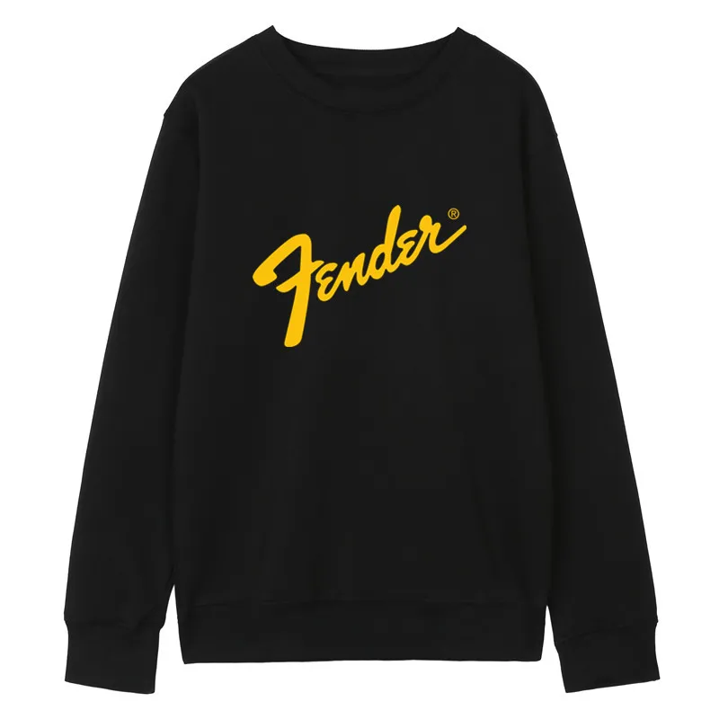 Fender Толстовка Повседневная Мужская/Женская толстовки теплые с длинным рукавом унисекс Fender гитара кофты