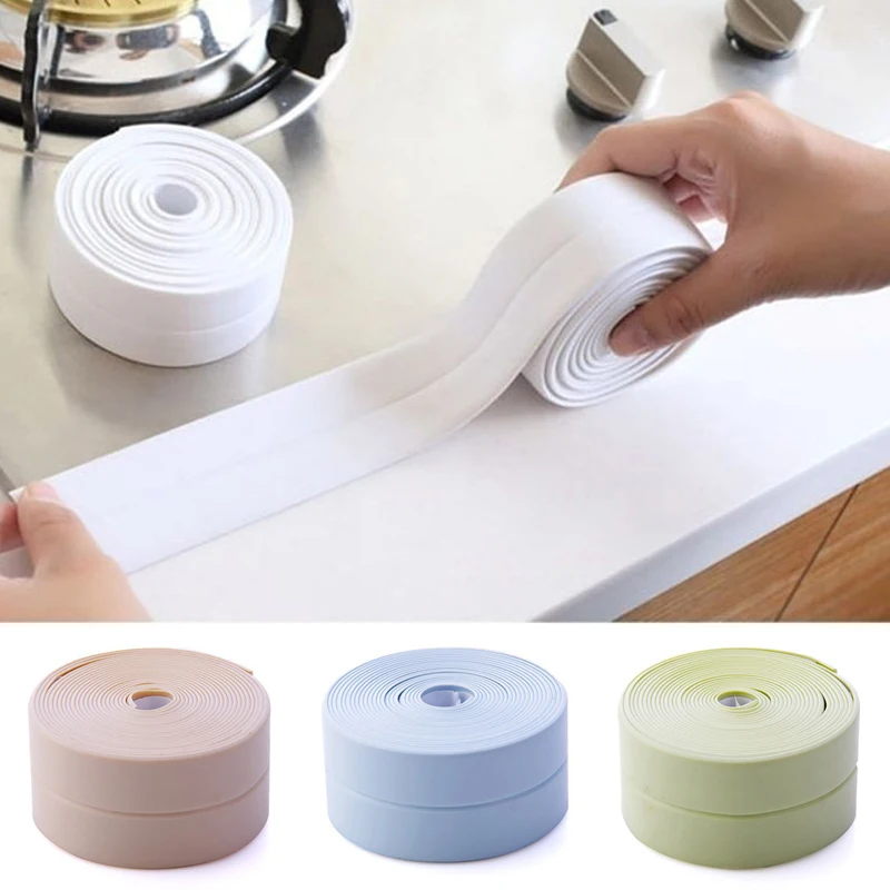 Bathroom Kitchen Shower Water Proof Mould Proof Tape Sink Bath Sealing