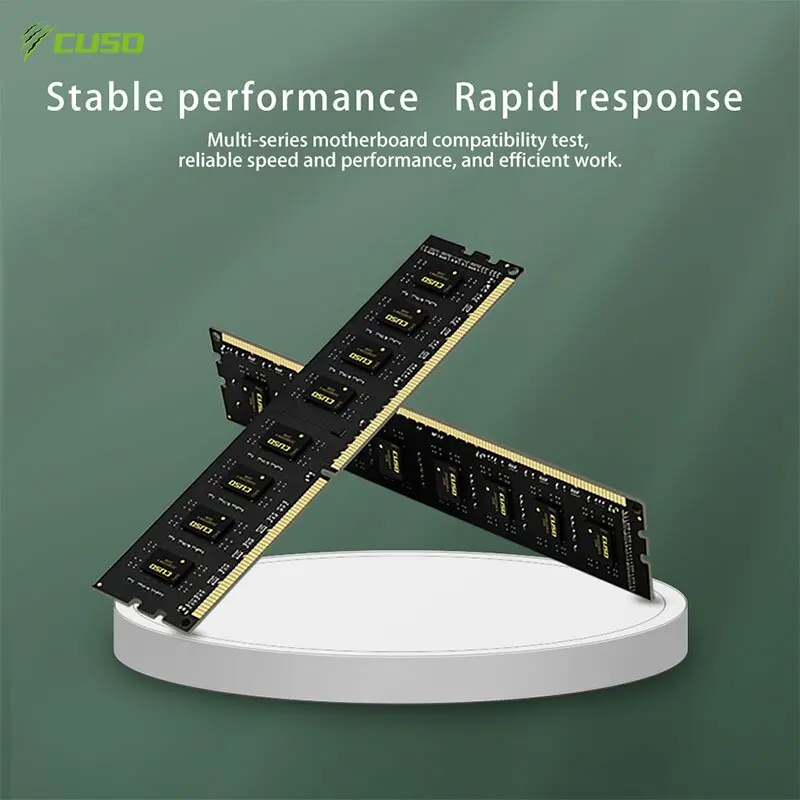 CUSO 메모리 DDR3 DDR4 데스크탑 메모리, PC 데스크탑용, 3200MHZ, 16GB, 8GB, 4GB, 2666MHZ, 1600MHZ