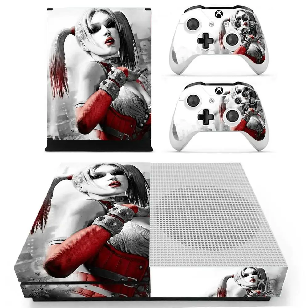 Отряд Самоубийц Харли Куинн наклейка для Xbox One S консоль и контроллеры для Xbox One Slim Skins наклейка s винил