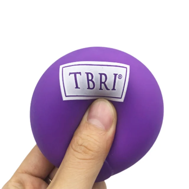 Purple With Logo Сжимающий Забавный декомпрессионный мяч для снятия стресса, сжимающий мягкие детские игрушки, мяч с героями мультфильмов, имитирующий Шарм, медленно восстанавливающие игрушки, мягкие игрушки - Цвет: Purple With Logo