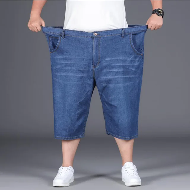 Loose Blue Denim Shorts Summer 
