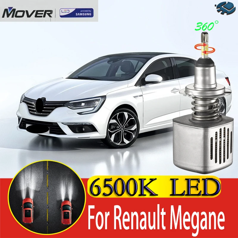 Car Headlight Bulbs LED Provided By SAMSUNG For Renault Megane Mégane