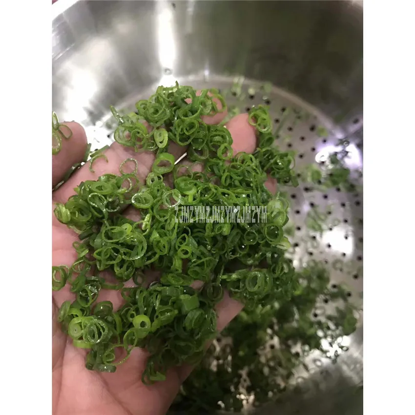 Электрическая еда овощи режущий нож для еды слайсер для капусты Chilli Scallion Celery Scallion режущий станок QS-23