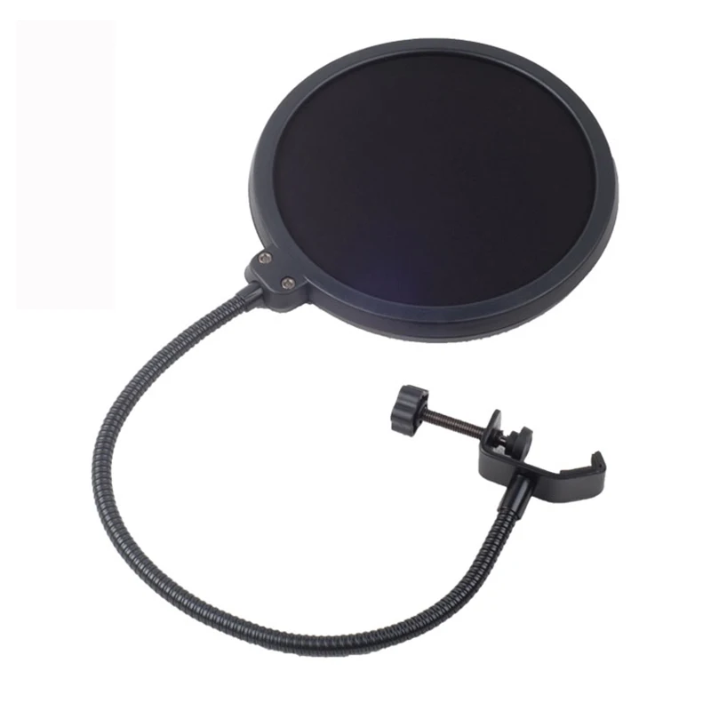 gaming mic Double Layer Studio Microphone Flexible Wind Screen Sound Filter for Broadcast Karaoke youtube Podcast Recording Accessories headset with mic Microphones