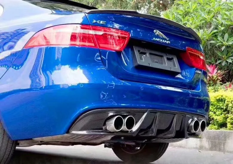 あなたにおすすめの商品 Jaguar 新しい4つのリアスポイラー カーボンファイバーウィング 18の改造に適しています 新作 値段 Kingscages Com