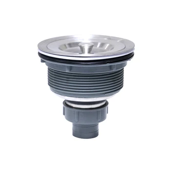 

Filter Sink Drainer Stainless Steel Household Deep Sealing Lid Waste Basket Kitchen Accessories Basin Stopper Strainer Assembly