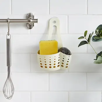 

L.H.S Sink sucker rack kitchen accessories Cleaning ball Storage dish drainer kitchen accessories sink organizer