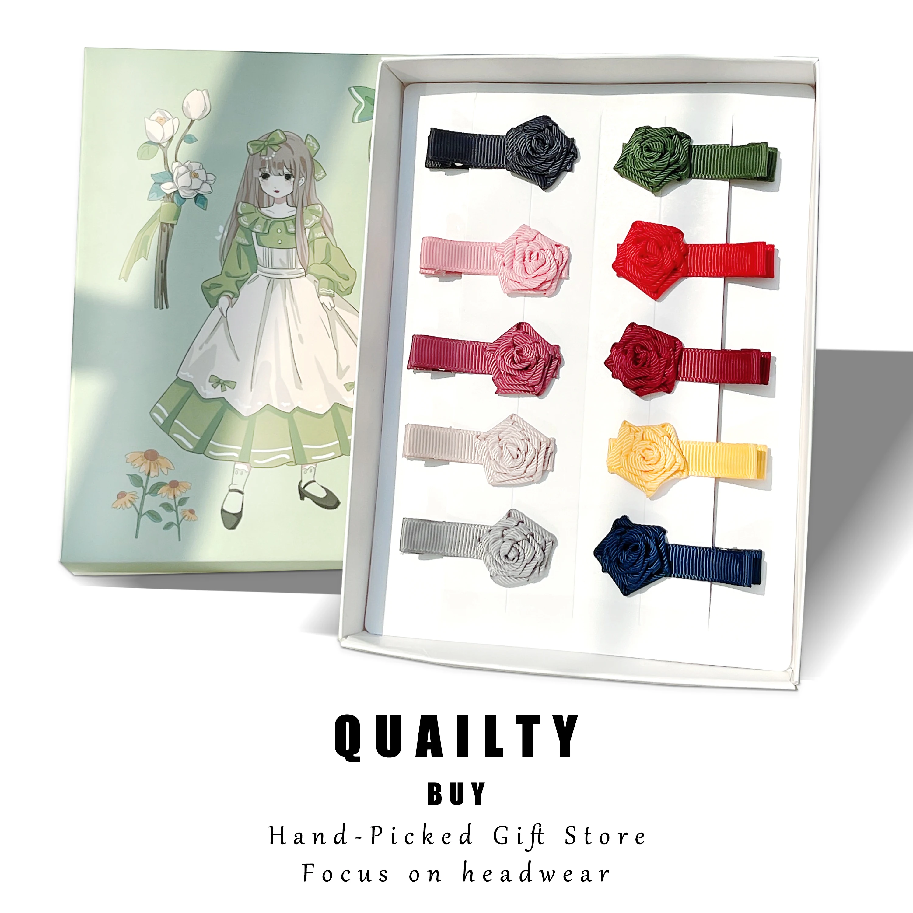 

1/10 шт., милые шпильки для волос