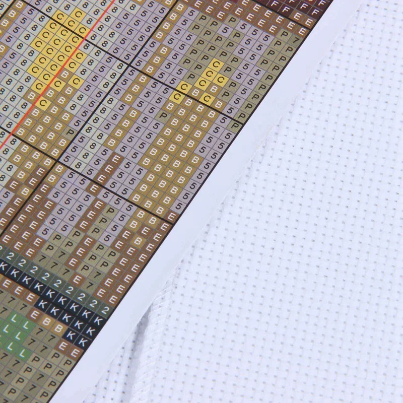 New DIY Handmade Needlework Cross Stitch Set Embroidery Kit 14CT Coffee cups Pattern Cross-Stitching 28*42cm Home Decoration